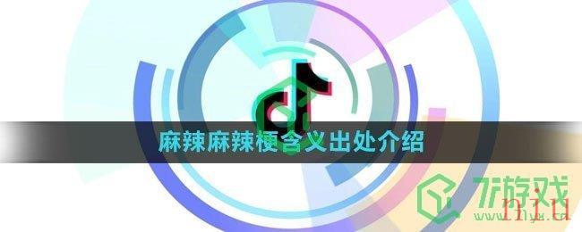 《抖音》麻辣麻辣梗含义出处介绍