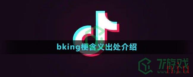 《抖音》bking梗含义出处介绍