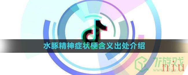 《抖音》水豚精神症状梗含义出处介绍