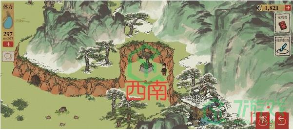 《江南百景图》徽州探险铜鹤雕像转动方向介绍