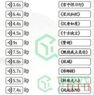 《汉字找茬王》神级OST通关攻略介绍