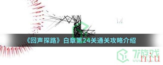 《回声探路》白章第24关通关攻略介绍