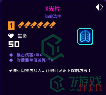 《霓虹深渊：无限》X光片介绍