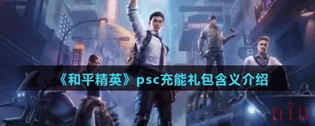 《和平精英》psc充能礼包含义介绍