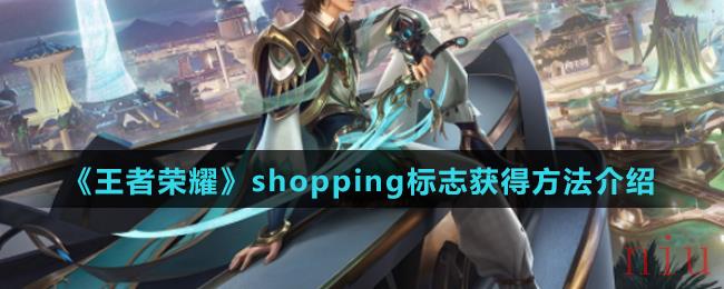 《王者荣耀》shopping标志获得方法介绍