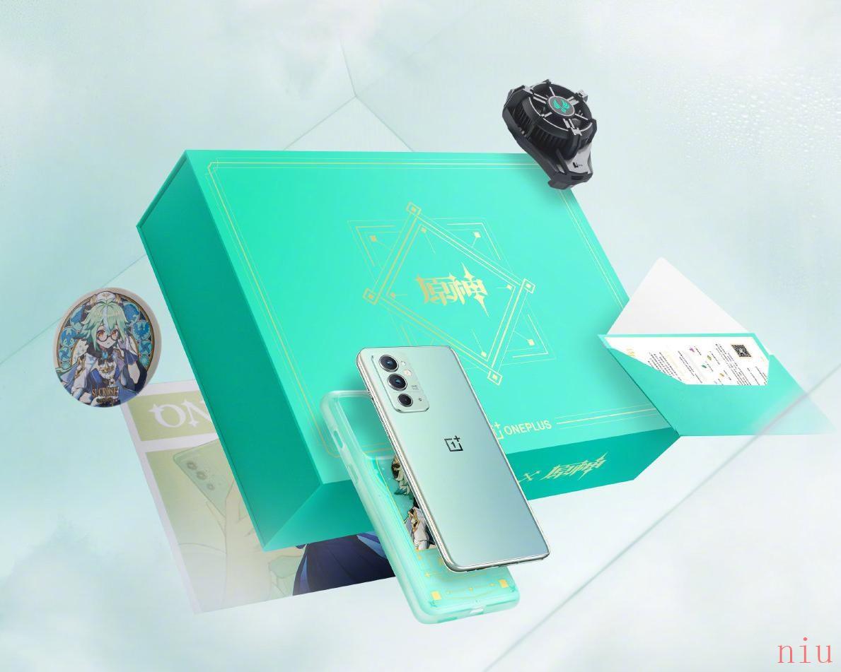 《原神》携手OnePlus一加手机推出「砂糖」9RT限定礼盒