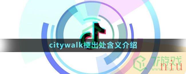 《抖音》citywalk梗出处含义介绍