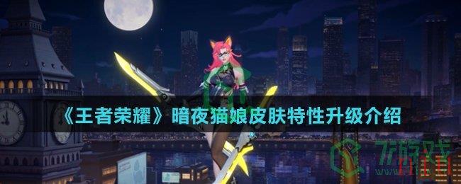 《王者荣耀》暗夜猫娘皮肤特性升级介绍