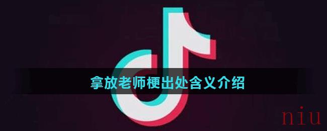 拿放老师梗出处含义介绍