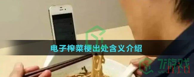 电子榨菜梗出处含义介绍