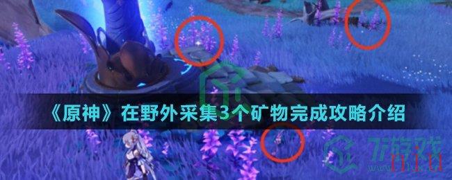 《原神》在野外采集3个矿物完成攻略介绍