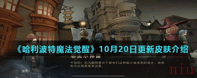 《哈利波特魔法觉醒》10月20日更新皮肤介绍