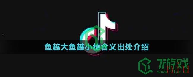 《抖音》鱼越大鱼越小梗含义出处介绍