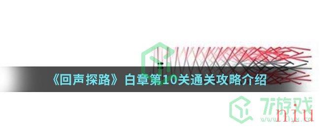 《回声探路》白章第10关通关攻略介绍