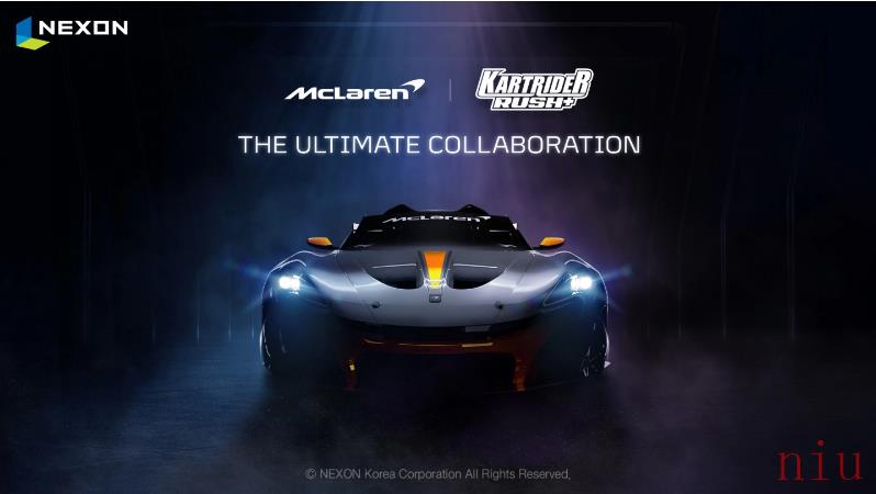 《跑跑卡丁车RUSH 》与跑车品牌「McLaren」进行联名合作！