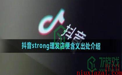 《抖音》strong理发店梗含义出处介绍