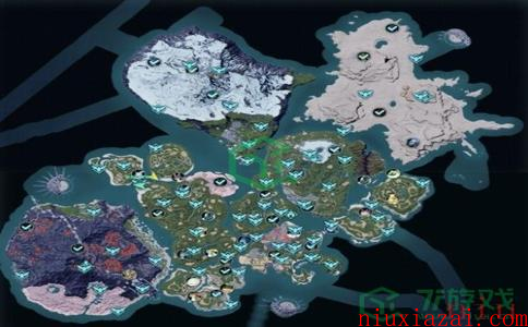 《幻兽帕鲁》地图点位一览