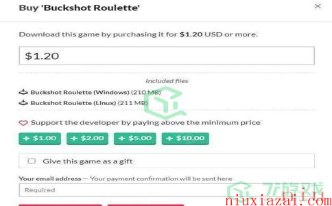 《buckshot roulette》游戏价格介绍